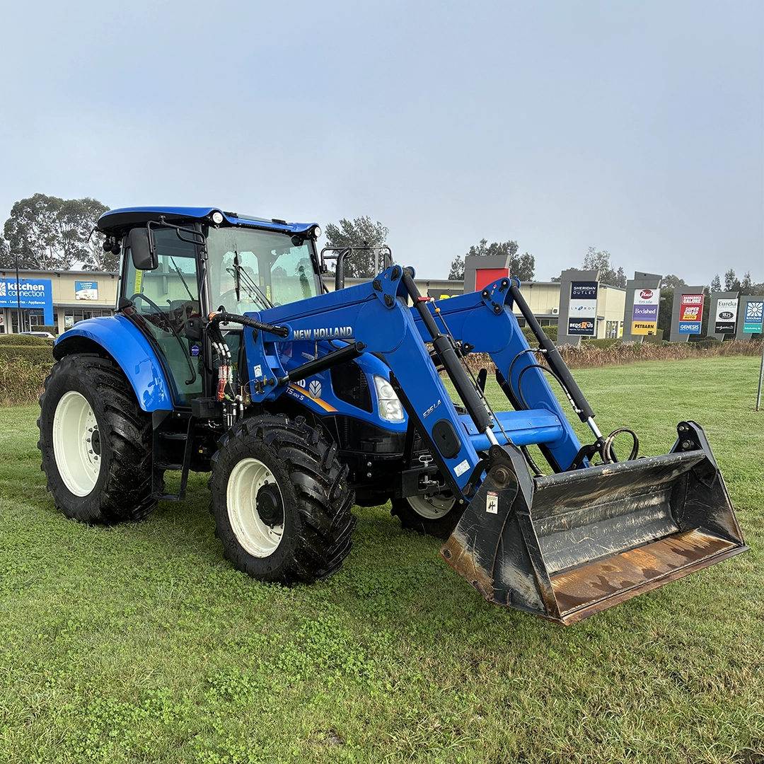 HUN22140_USED_T5.100S_05 New Holland T5.100S, 2021, USED, Double R