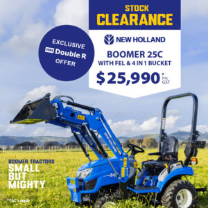 New Holland Boomer 25C Special Offer